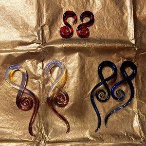 Pyrex glass squid gauges